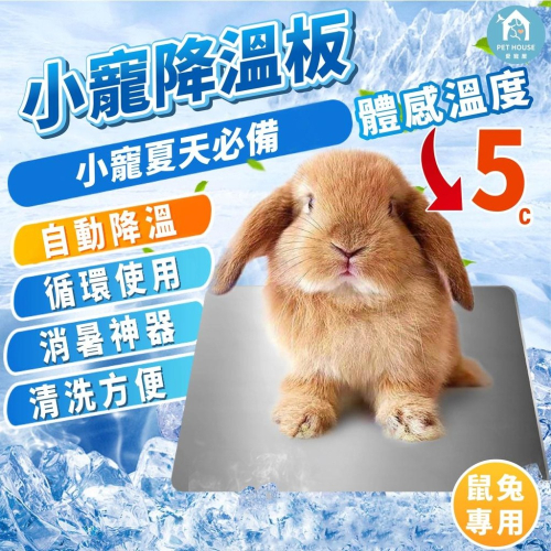 [台灣現貨 快速出貨]冰墊 散熱涼墊 涼感散熱板 小動物散熱板 散熱墊 涼墊 降溫鋁板 倉鼠 老鼠 兔子 龍貓