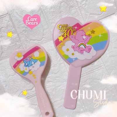 現貨❤️ 彩虹熊 Carebears周邊商品 鏡子 梳子 氣墊梳子 隨身鏡