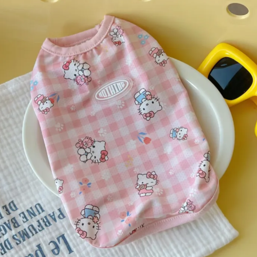 ♡【 L88 預購 】 KITTY凱蒂系列涼感衣 涼涼衣兩腳衣 彈力大