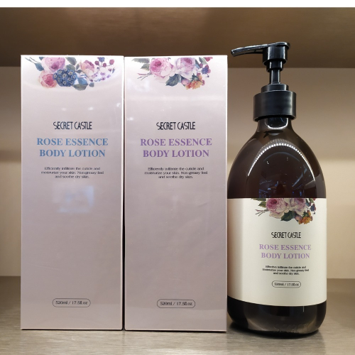 ❣️美妍社❣️ 秘密城堡 玫瑰凝露保濕乳液 520ml 人間花園/不朽之春 Secret Castle