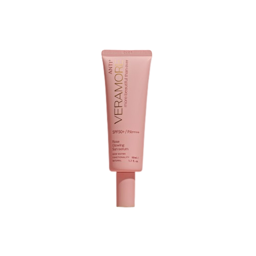 VERAMORE 玫瑰光澤隔離防曬乳 50ml SPF50+ PA++++