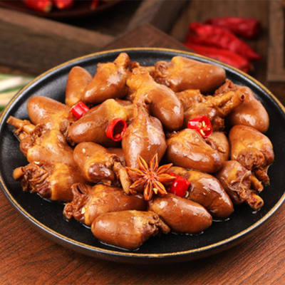 滷雞心