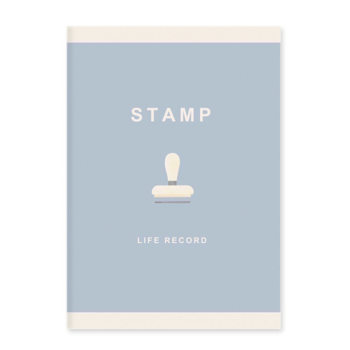 【文具室務】日本 cubix Stamp book 蓋章收藏紀念筆記本 印章紀錄本 A6 集章本 記事本 筆記本 日本製