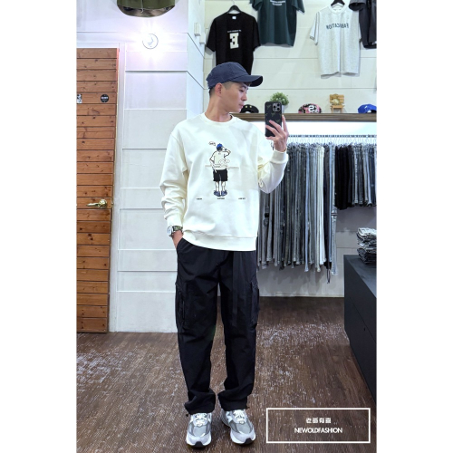 『新品上市』重磅棒球男孩大學T-米(NOF24095702)