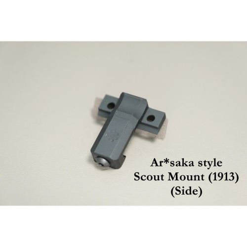【Mr.W-現貨 】復刻ARISAKA風格 1913魚骨 燈座(直側邊) SF M300/600適用