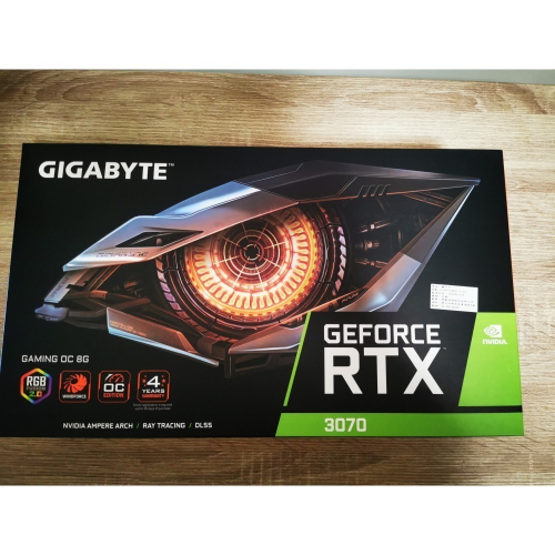 [二手]技嘉 RTX3070 GAMING OC 8G