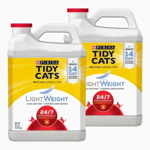 宅配免運 好市多官網代購TidyCats貓砂 超輕量凝結型貓砂 3.86公斤 X 2罐 貓砂 貓