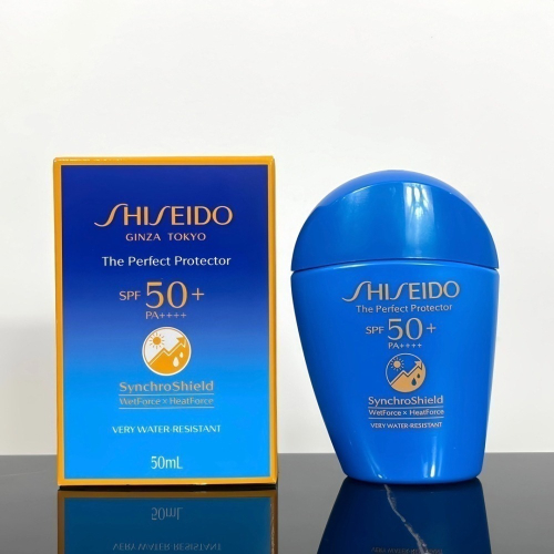 ?59Qoo批發? 新版 資生堂 新豔陽 夏 水離子 熱防禦 UV隔離露 50ml 平行輸入版