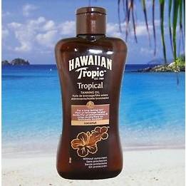 ?美國最暢銷 Hawaiian Tropic 夏威夷熱帶 深古銅 助曬油 Dark Tanning Oil 海邊衝浪可用
