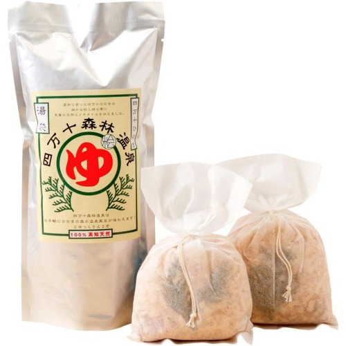 日本製 土佐龍 四万十森林温泉 檜木泡澡入浴劑 22g×2袋入 香氛袋 沐浴劑 香包 重複使用＊db小舖＊