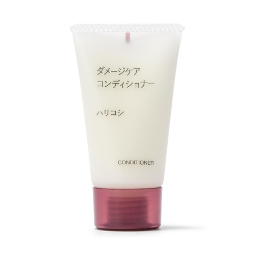 日本代購 無印良品 植萃損傷修護潤髮乳｜彈力補水ハリコシ｜護色抗斷髮｜乾燥髮救星30G