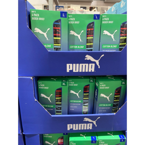 Costco好市多代購/PUMA男童內褲6件組（編號5602505）