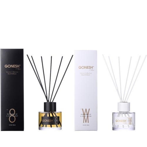 GONESH新品 精油擴香竹組 100ml 擴香竹 美國 原裝進口 擴香瓶 薰香精油 擴香竹組 車用 芳香劑
