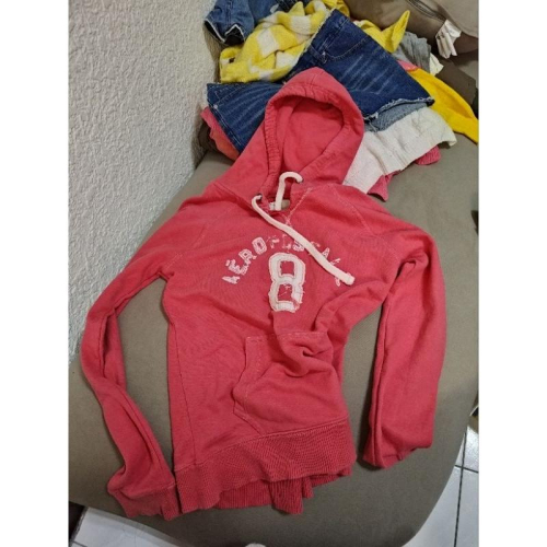 美國購買 AEROPOSTALE 帽T 休閒服 80%的棉 L號(美規)