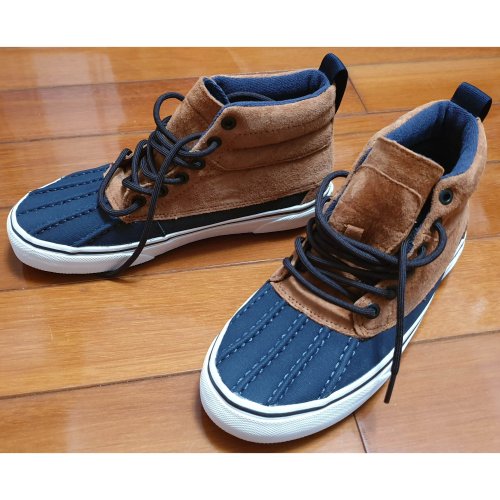 全新正品Vans 獵鴨鞋款 麂皮帆布中筒男女鞋