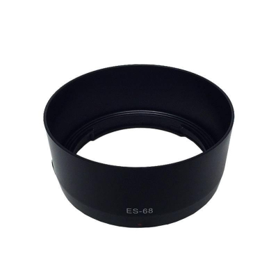 ES68 適用佳能EF50mm f/1.8 STM鏡頭新小痰盂50 1.8遮光罩可反扣