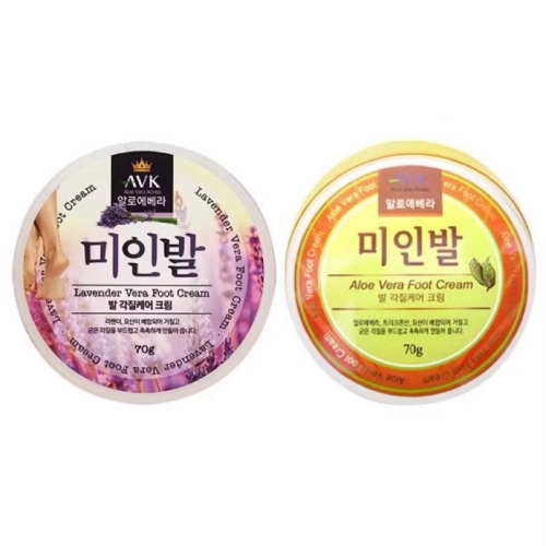 附發票 韓國 AVK 美人腳潤足霜70g 蘆薈 薰衣草