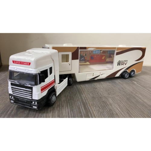 【玩具兄妹】現貨!超大台! 合金露營車/房車/RV 合金房車 合金露營車 國外旅行露營車模型 豪華模型