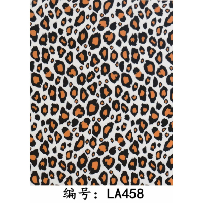 水轉印膜 卡通豹紋 50cm寬 水添色水轉印-LA458