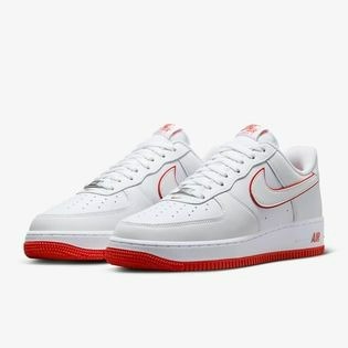 【大力好物】Nike Air Force 1 07 白橘紅 男鞋 休閒鞋 復古球鞋 AF1 DV0788-102