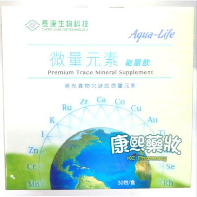 長庚生物科技 微量元素能量飲 30包/盒