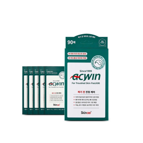 韓國 ACWIN 茶樹精油早晚替換大容量90貼入 超薄隱形 痘痘貼