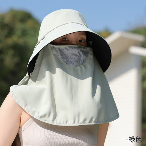 防曬面罩漁夫帽 SA650 漁夫帽 遮陽帽 防曬帽