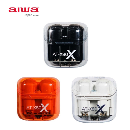 【AIWA愛華】真無線藍牙耳機 AT-X80X