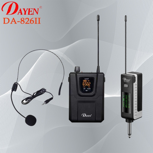 朗的音響^(DA-826II)Dayen腰掛無線麥克風‥老師教學.會議 贈18650電池2顆