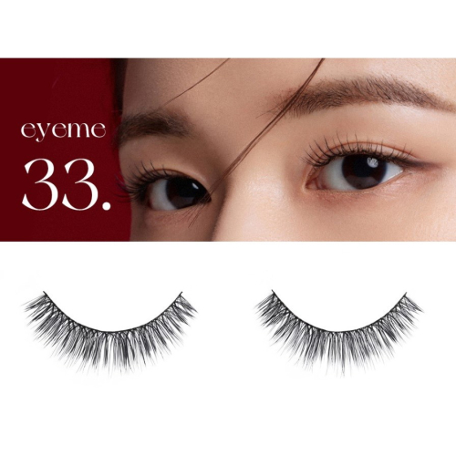 韓國Eye Me 假睫毛 NO 33 簡裝版 自然款 日常款 韓星愛用款【愛來客】