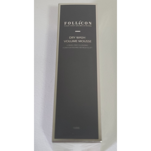 全新封膜 FOLLICON 初蘊乾式潔髮慕斯 150mL 頭皮頭髮清潔 免沖洗 有效日期:2028年5月15日