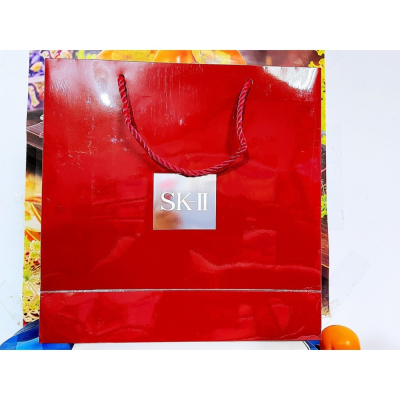 SK-II 專櫃袋子 購物袋 （尺寸中：31.5*11*31.5cm)（提袋＊10個一組）一個$30元 【百貨專櫃貨】