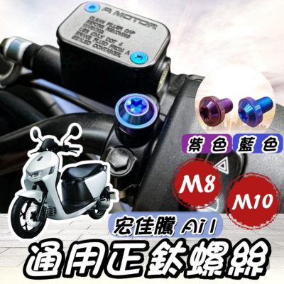 【現貨?正鈦】宏佳騰 Ai1 後照鏡螺絲 Ai 1 後視鏡螺絲 Ai-1 螺絲 鈦螺絲 正鈦螺絲 鈦合金螺絲 Ai1螺絲