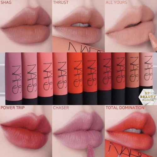 NARS 新品 全新唇彩雲霧唇釉 Pinup性感磚紅 Shag赤裸玫瑰 Thrust裸棕奶茶 唇釉