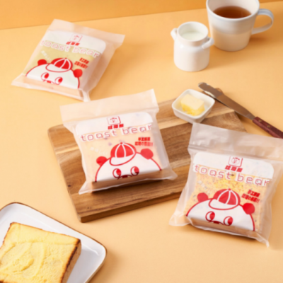 原味乳酪-吐司熊-冷凍抹醬吐司
