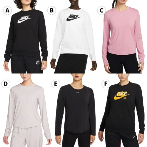 Nike 女裝 薄款長袖上衣【運動世界】DQ5833-010/FN2802/DD0621/FN3629
