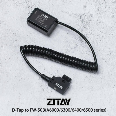 三重☆大人氣☆ 希鐵 ZITAY D-Tap 轉 FW-50 假電池 for A6000 / A6300