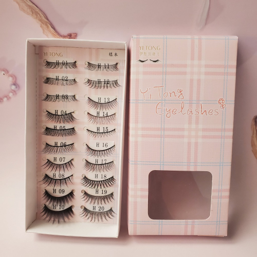 YI TONG EYELASH 伊瞳造型睫毛 人造纖維 10對裝 現貨