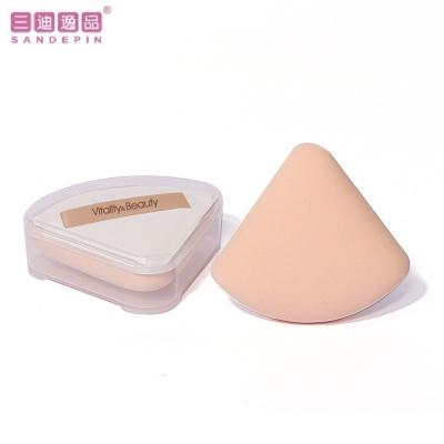 三迪逸品 三角飯糰氣墊粉撲 (2入盒裝) SD-1752