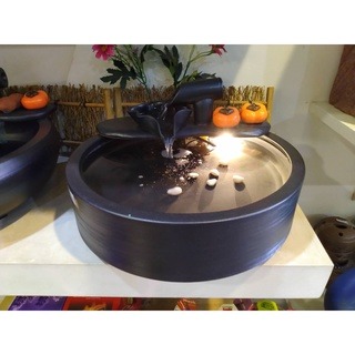 【娟兒藝品】黑直筒流水組 物品槽✔展示✔藝術品✔流水盆✔招財✔風水✔創業✔財源滾滾✔魚缸✔開幕