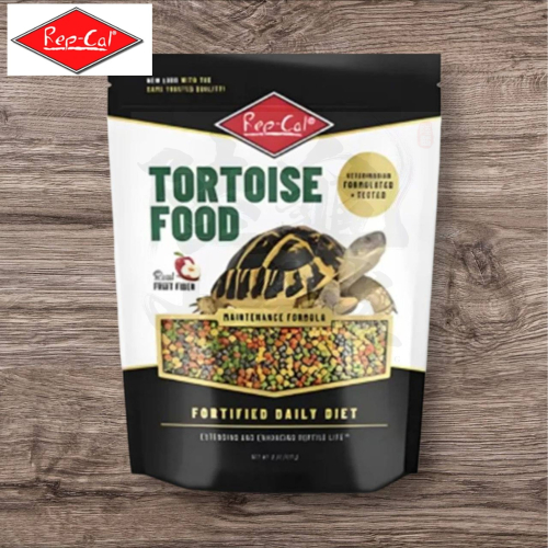 【陸龜小學堂】美國 Rep-Cal 陸龜 彩色飼料 陸龜飼料 12oz (340G) 原廠袋裝