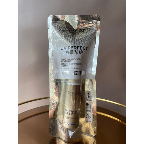 歐萊雅袋裝小金管防曬30ml