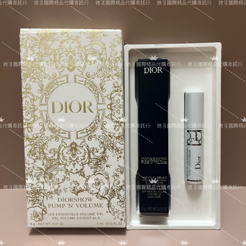 路可國際精品代購委託行 現貨 DIOR迪奧 2023聖誕睫毛膏組合(正品代購附購證)