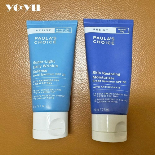 Paula＇s Choice寶拉珍選 抗老化清新潤色防曬乳/抗老化保濕防曬乳60ml SPF30/50防曬乳液 潤色防曬