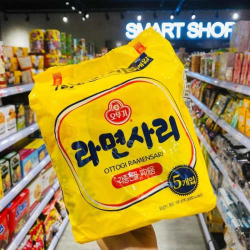?獅賣特實體店面 韓國不倒翁 韓式拉麵 純麵條 五包入