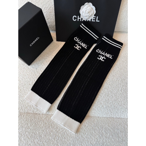 Chanel 小香 秀款堆堆襪