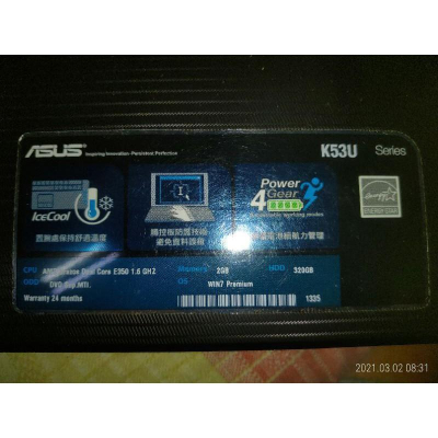 ASUS K53U 筆電