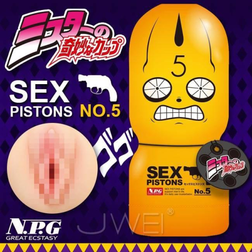 日本原裝進口NPG．SEX PISTONS ミスターの奇妙飛機杯-NO.5
