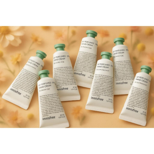 Innisfree我的香氛護手霜30ml白色襯衫/粉紅澎澎/蜜桃氣泡/跳舞雛菊/下雪日子/羞澀玫瑰/經典情懷