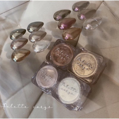 （現貨）Palette Carys 極光粉- 四色組 /鏡面粉/人魚粉/魔鏡粉/偏光/冰塊美甲